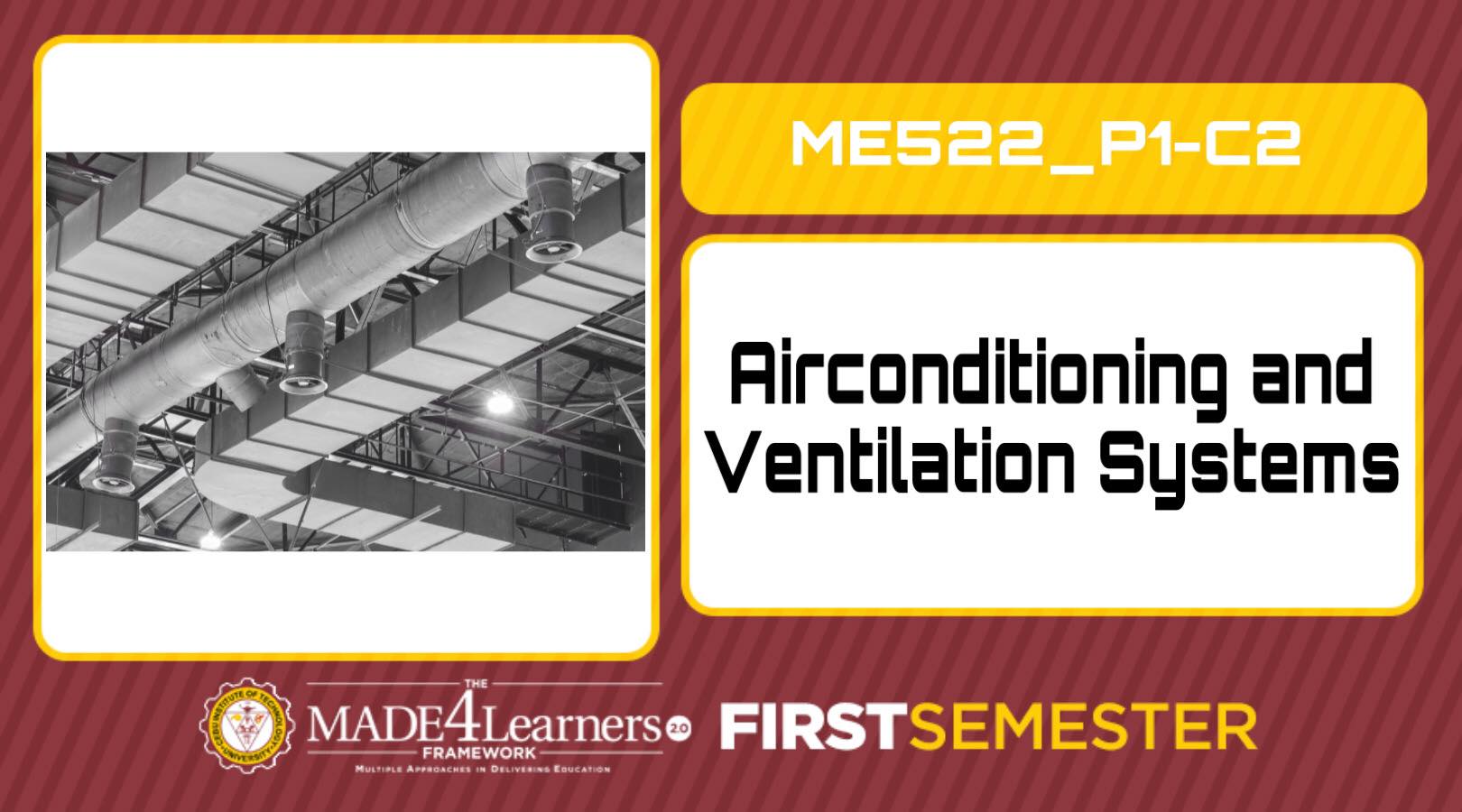 Air Conditioning and ventilation Systems