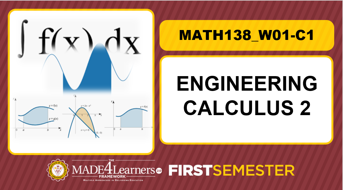 MATH138 Engineering Calculus 2 (W01-C1)