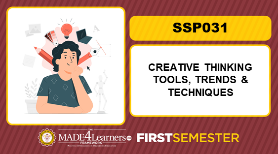 SSP031 (CTT) Creative Thinking Tools, Trends and Techniques