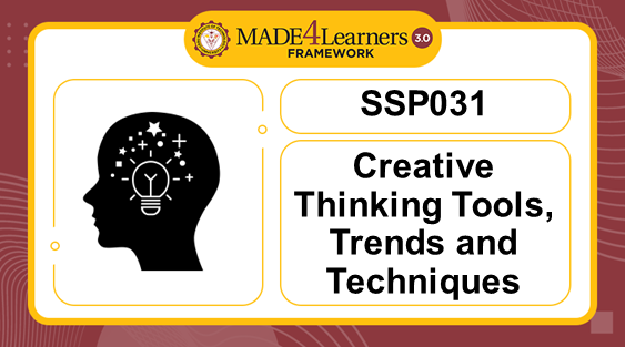SSP031 (CTT) Creative Thinking Tools, Trends and Techniques