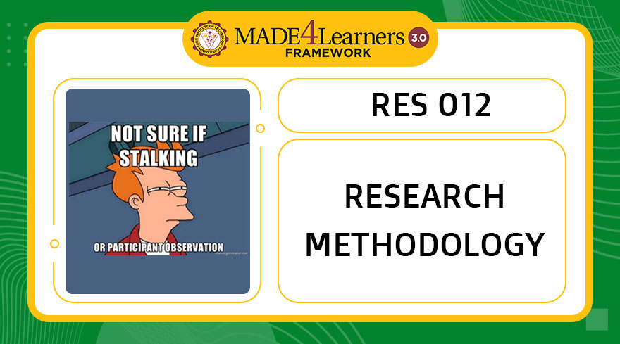 RES012 Research Methods (D2-C2-AP2)