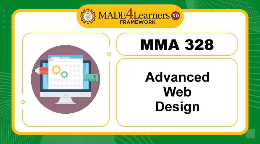 MMA328 Advanced Web Design (D2-C2-AP2)