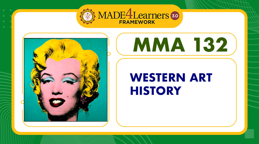 MMA132 Western Art History (D2-C2-AP2)