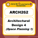 ARCH262: ARCHITECTURAL DESIGN 4: Space Planning 1