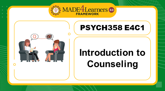 PSYCH358 Introduction to Counseling  (E4.C1-AP3)