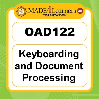 OAD122-Keyboarding and Documents Processing (C5-C1)