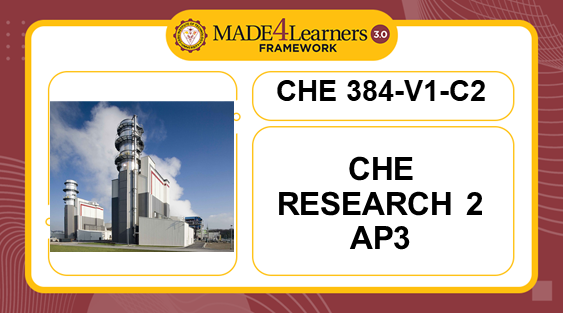 CHE384 Chemical Engineering Research 2 (V1-C1-AP3)