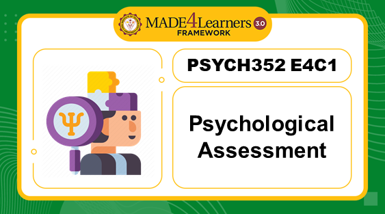 PSYCH352 Psychological Assessment II (E4.C2-AP3)