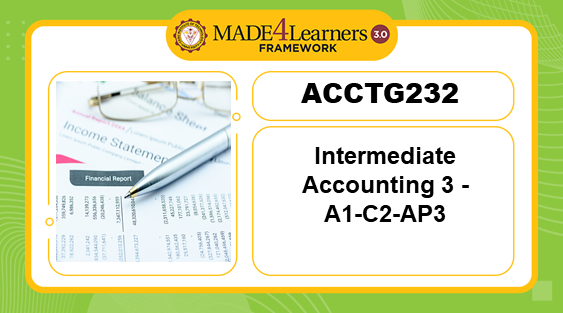 Intermediate Accounting 3