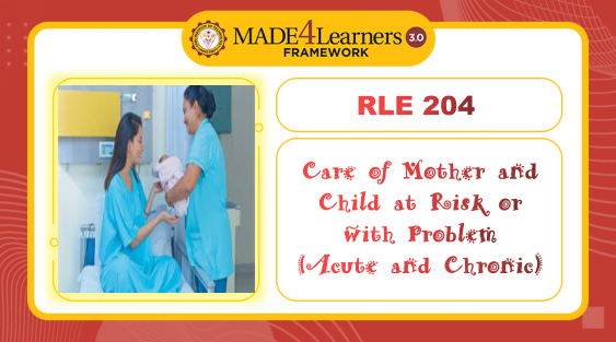 Maternal and Child Nursing RLE