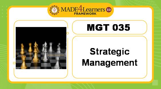 MGT035 Strategic Management (B3/B7-C2) 2nd Sem AY2020-2021 Cluster2