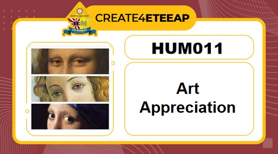 Hum 011/ HUM031 -Art Appreciation