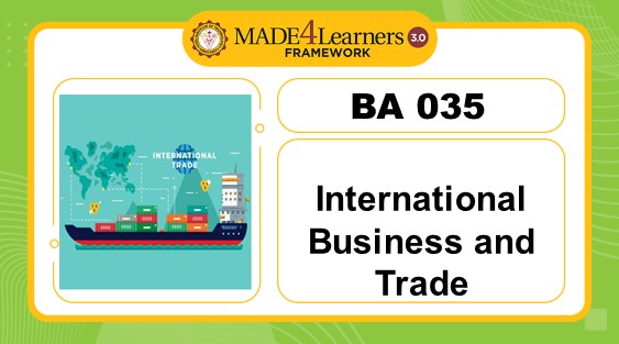BA035 International Business and Trade  (A1-MY) Mid Year 2021