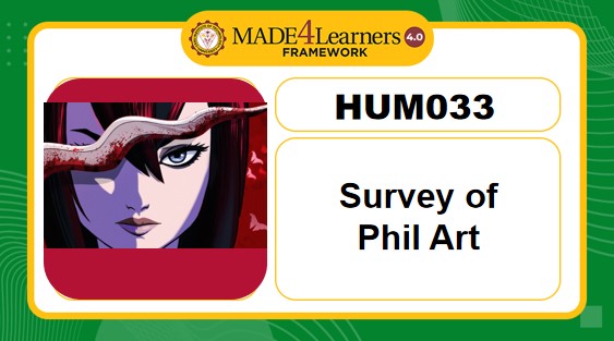 HUM033 SURVEY OF PHILIPPINE ARTS (D2-C1-AP1)