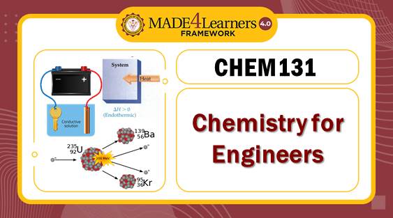 CHEM131 Chemistry for Engineers (M13/P6-C1-AP3)
