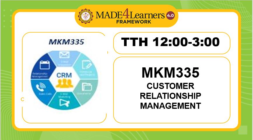 MKM335-Customer Relationship ManagementB3C1)(