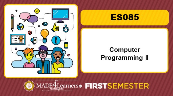 ES085 Computer Programming 2 