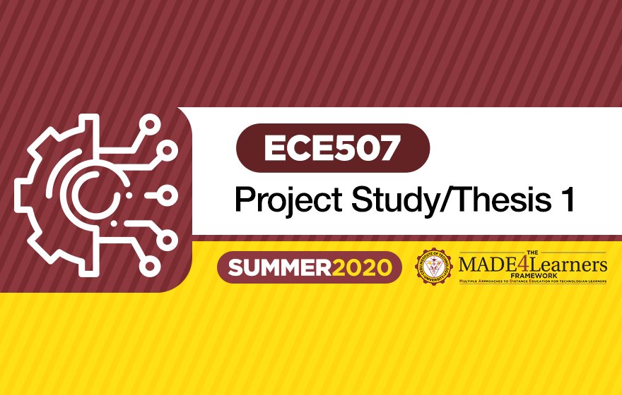  ECE507 Project Study/Thesis 1 (W01AP2)