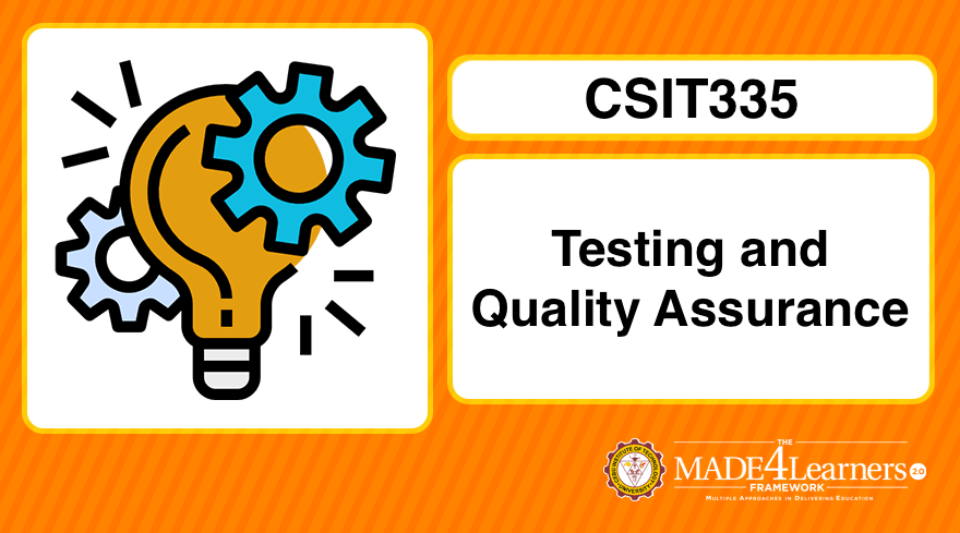 CSIT335 - Testing and Quality Assurance