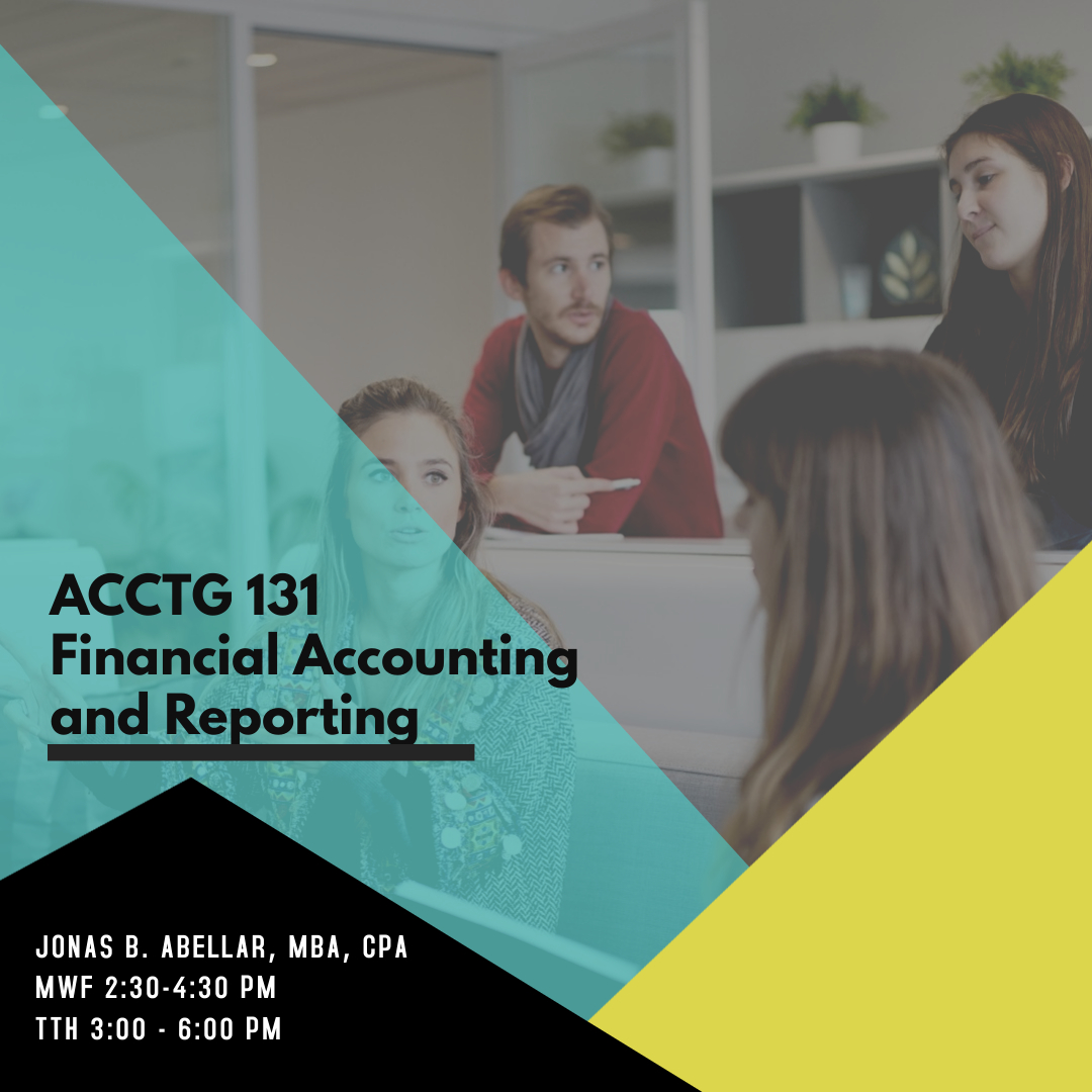 ACCTG131 Financial Accounting and Reporting A2C1
