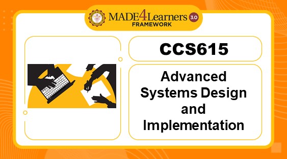 CCS615 - Advanced Systems Design and Implementation