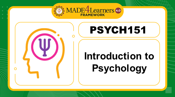 PSYCH151 Introduction to Psychology (E4.C2AP3)