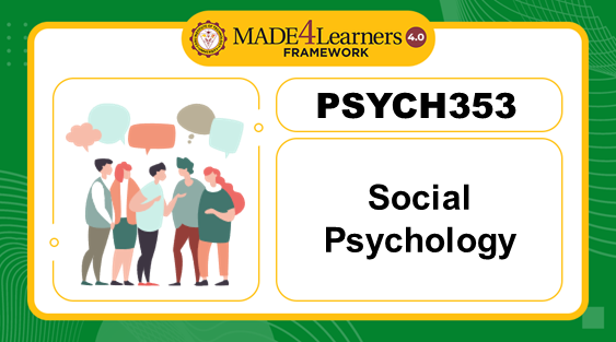 PSYCH353 Social Psychology (E4.C2AP3)