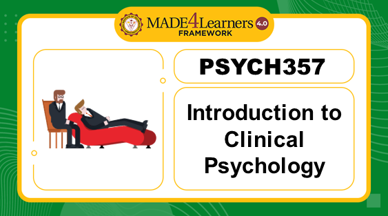 PSYCH357 Introduction to Clinical Psychology (E1.C2AP3)