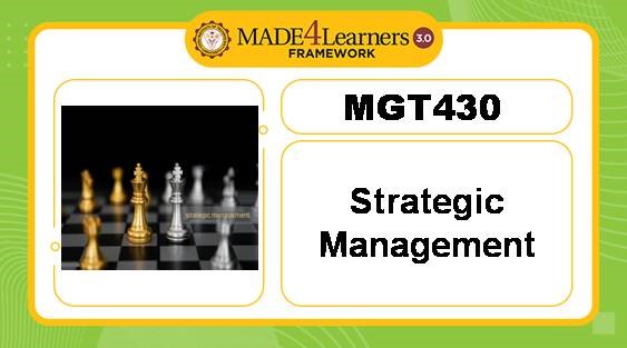 MGT035  Strategic Management (B4/B5-C2) 1st Sem AY2021-2022 Cluster2			