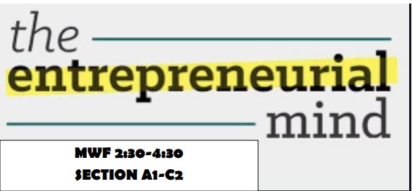 ENTREP212 Entrepreneurial Mind (A1-C2)				