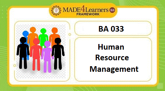 BA033 Human Resource Management (B2/B3-C2)			