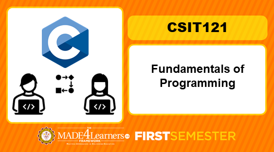 CSIT121 Fundamentals of Programming