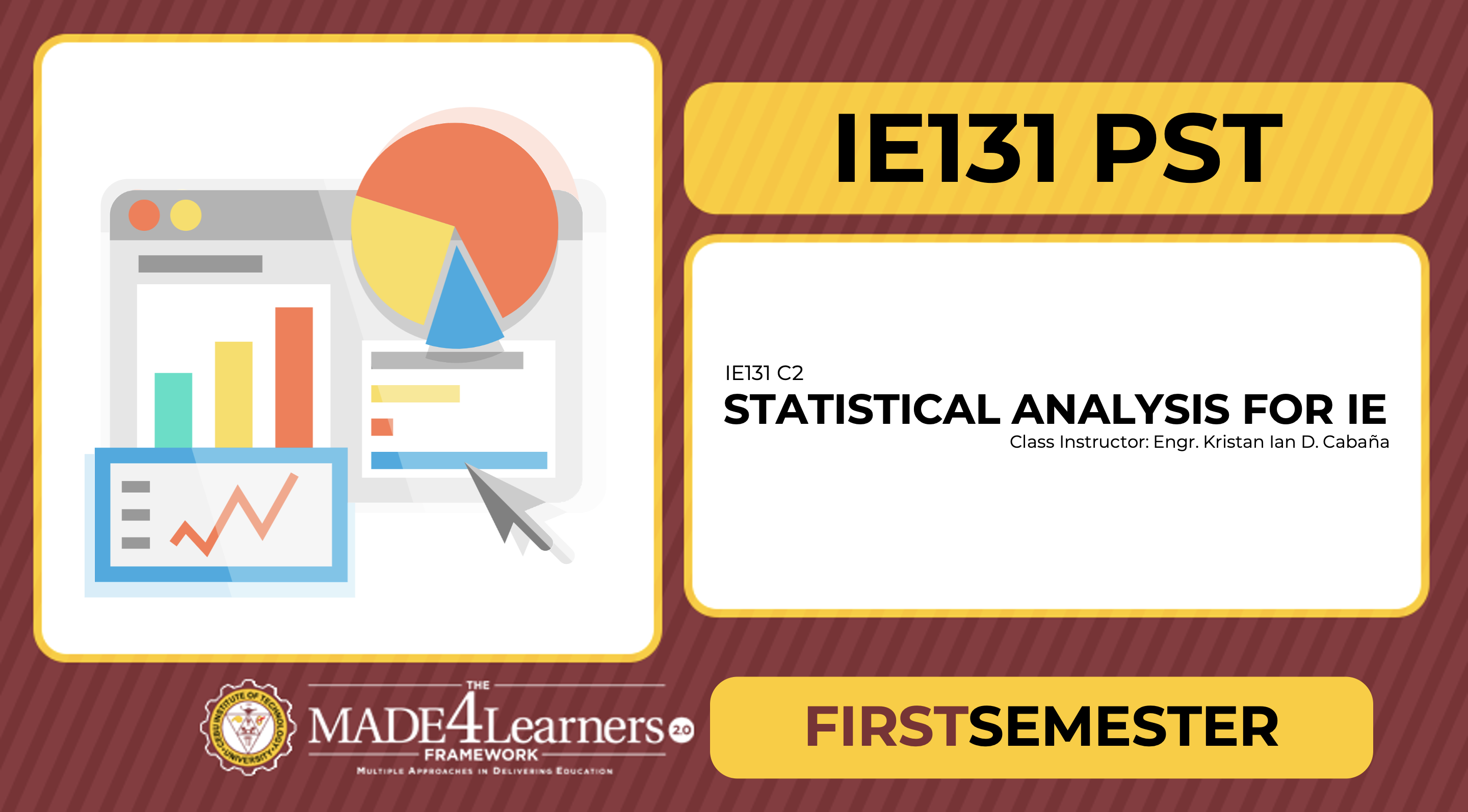 IE131 PST Statistical Analysis for IE 2122-1-C2