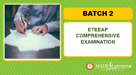 ETEEAP CMBA Comprehensive Examination - Batch 2
