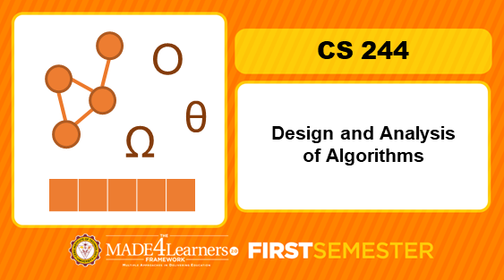 CS244 Design and Analysis of Algorithms