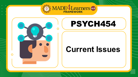 PSYCH454 Current Issues (E1-C1AP3)
