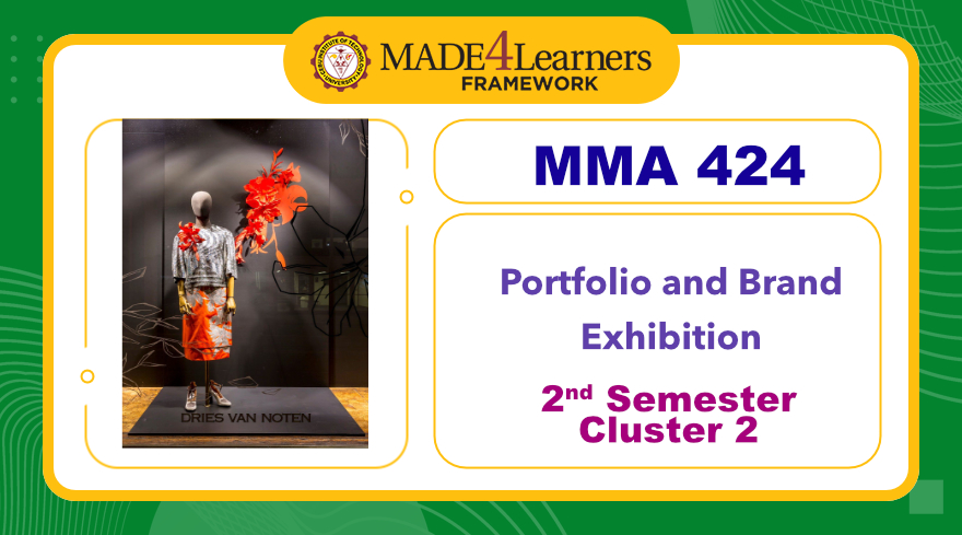 MMA424 Portfolio Preparation and Exhibit Design (D2-C2-AP3)