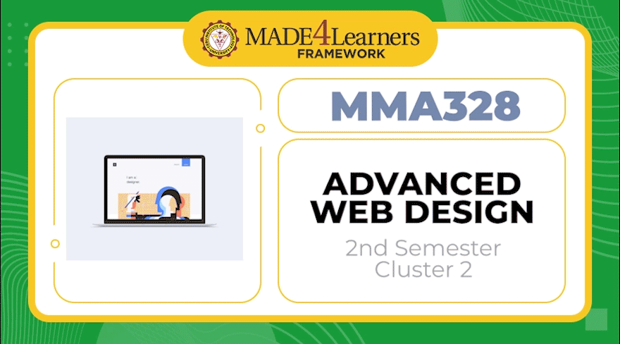 MMA328 Advanced Web Design (D2-C2-AP3)