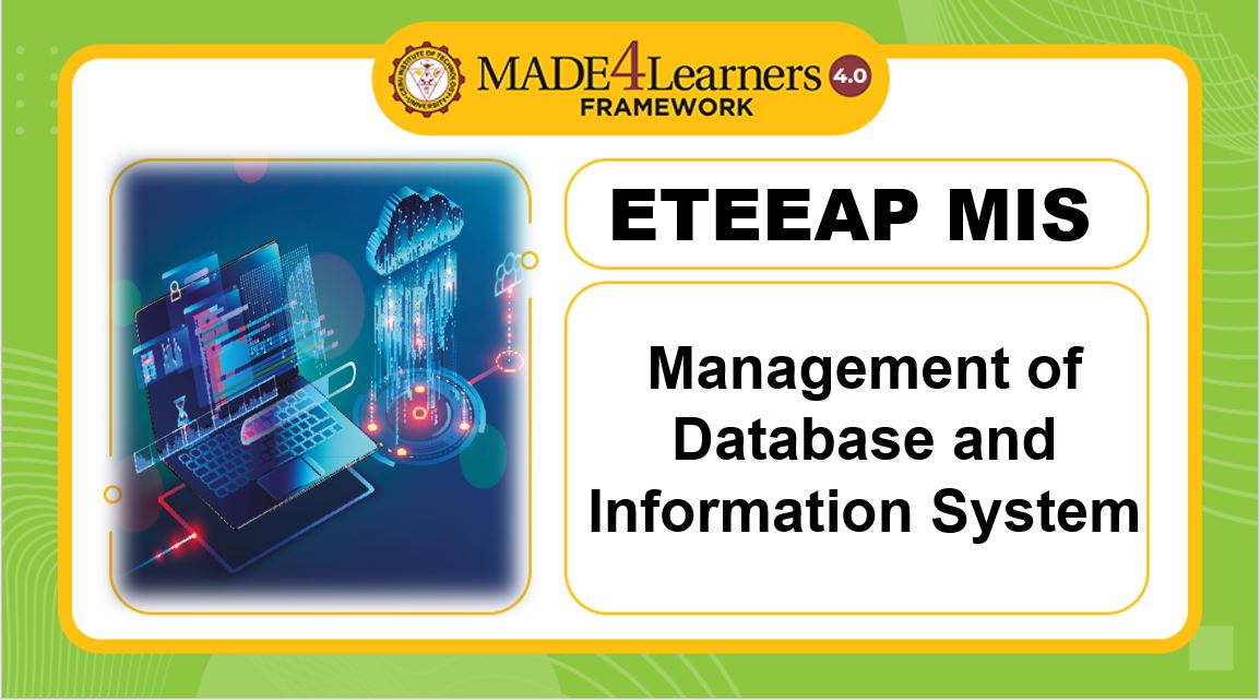 ETEEAP Management of  Database and  Information  Systems - Midyear 2021-2022