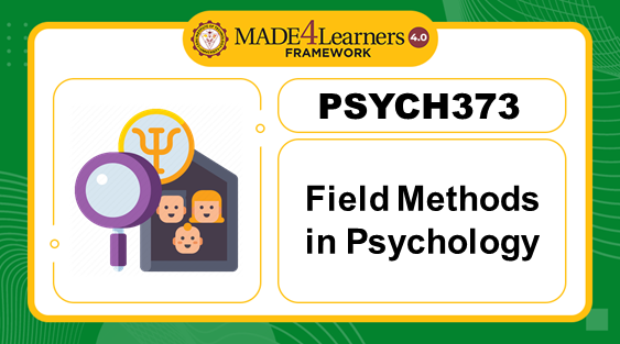 PSYCH373 Field Methods in Psychology (E1C2)