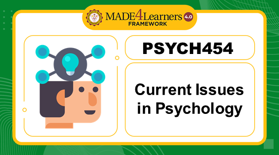 PSYCH454 Current Issues (E4C2)