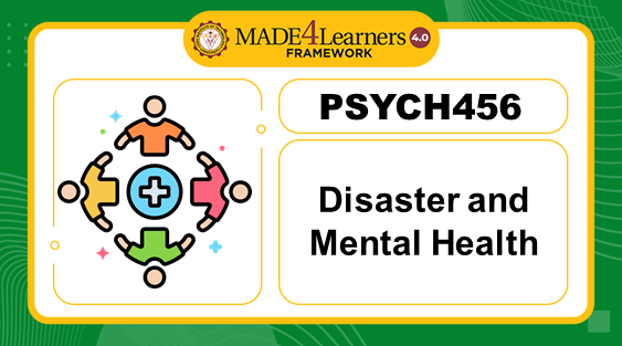 PSYCH456 Disaster and Mental Health (E4C2)