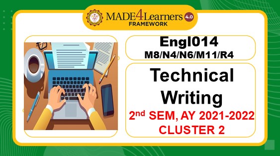 ENGL014- Technical Writing(M8/N4/N6/M11/R4-C2)