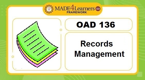 OAD136: Records Management (C5C2)