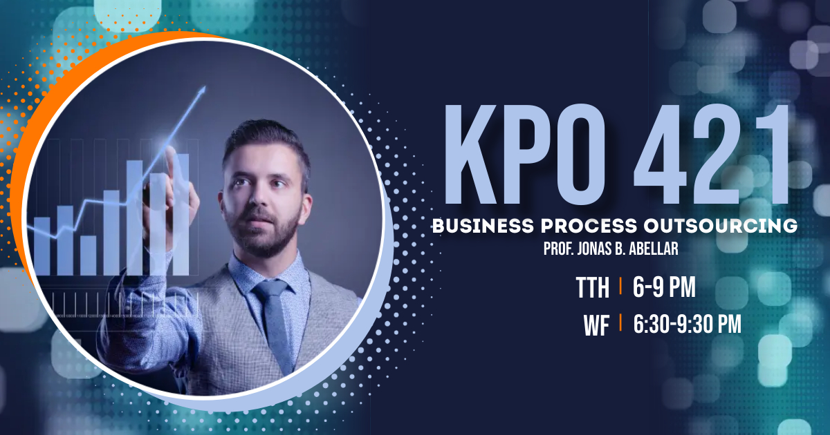 KPO 421 - Business Process Outsourcing AY 2021-2022