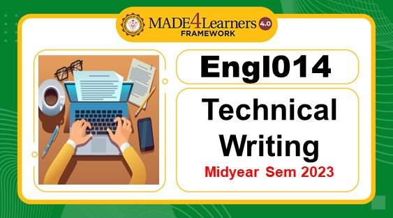 ENGL014-Technical Writing and Communication(A1/OFFSEM1-AP4)