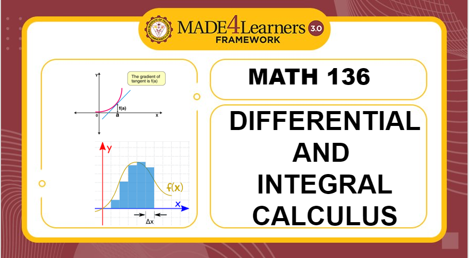 MATH136 Differential and Integral Calculus (R01-AP3)