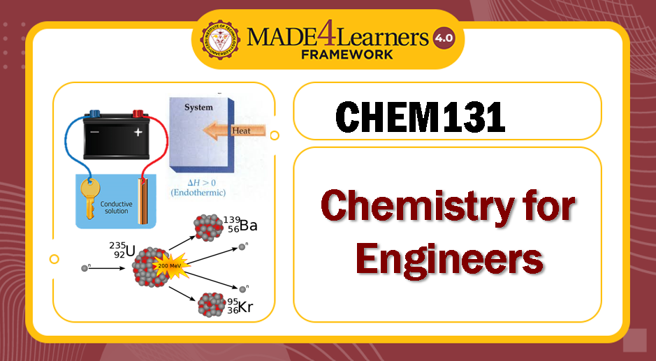 CHEM131 Chemistry for Engineers (M13-C1-AP5)