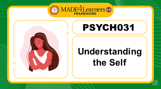 PSYCH031 Understanding the Self - K4.P1/H3.E2/E3.G2.S2/D3 - C1