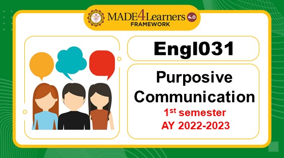 ENGL031 - Purposive Communication (R10 - C2)